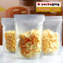 5 pcs Matt Finish Fried Food Products Packaging Bag Frosted Ziplock Doypack Supplier